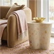 Slab Butternut Terrazzo Indoor/Outdoor Side Table