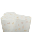 Slab Light Green Terrazzo Indoor/Outdoor Side Table