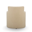 Passe Tasseled Tan Performance Velvet Swivel Chair