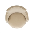 Passe Tasseled Tan Performance Velvet Swivel Chair