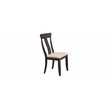 7-Pc Deco Wood Dining Set in Gray/Black Stone