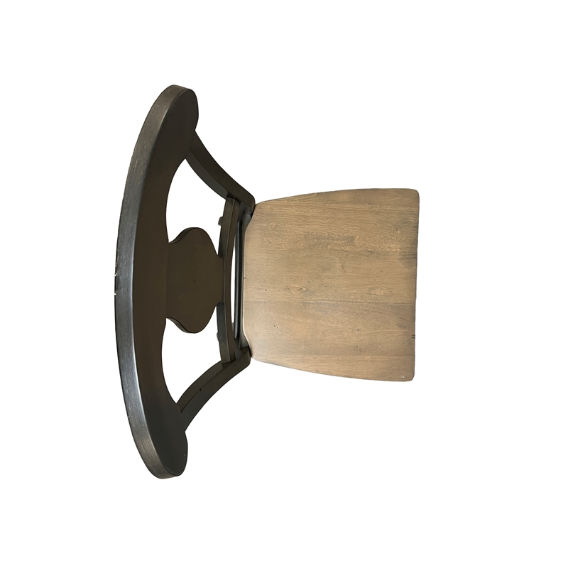 Napoleon Solid Wood Extendable Bella Dining Set in Grey 7-Piece Set