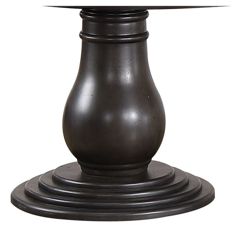 Napoleon Solid Wood Extendable Bella Dining Set in Grey 7-Piece Set