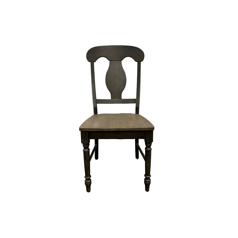 Napoleon Solid Wood Extendable Bella Dining Set in Grey 7-Piece Set