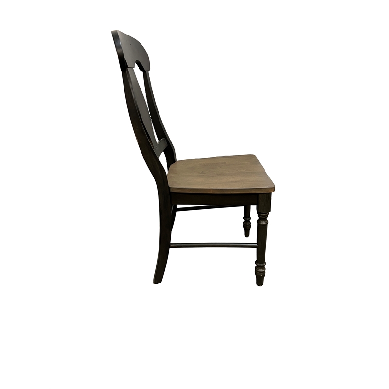 Napoleon Solid Wood Extendable Bella Dining Set in Grey 7-Piece Set