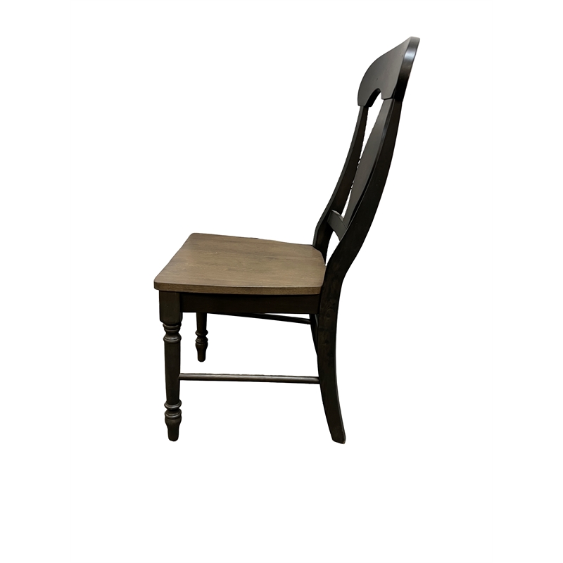 Napoleon Solid Wood Extendable Bella Dining Set in Grey 7-Piece Set