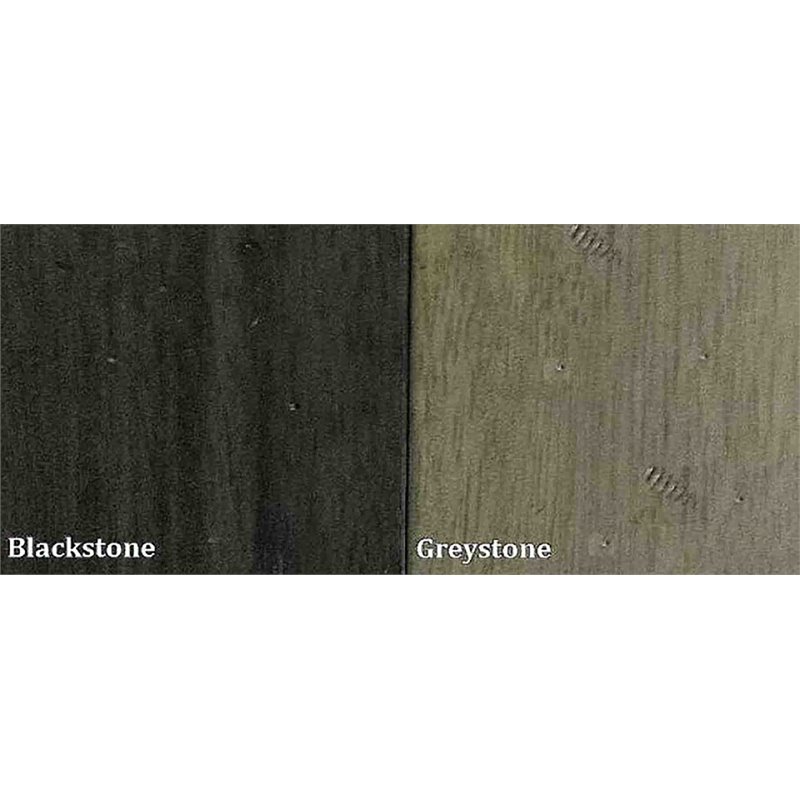 Art Deco X-Back Solid Wood Extendable Dining Set in Gray 5-Piece Set