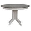 5-Pc Contemporary Wood Dining Set in Ash/Stormy White