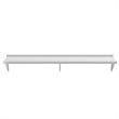 Koolmore 12x72 NSF Stainless Steel Wall Mount Shelf for Kitchen in Silver