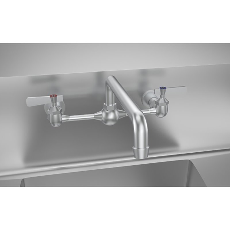 Koolmore 15x15x12 Stainless Steel Kitchen Prep/Utility Sink and Faucet in Silver