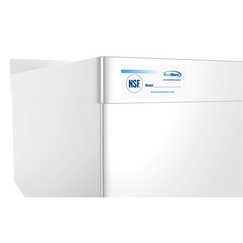 Koolmore 24x24x13 Stainless Steel Floor Mop Sink with Deep Basin in Silver