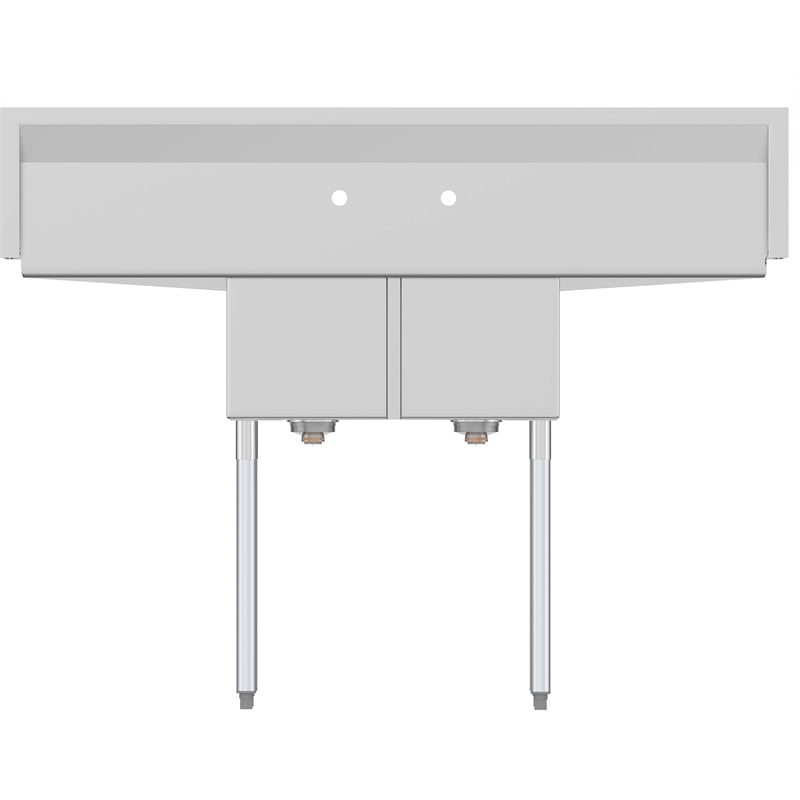 Koolmore 12x16x10 Stainless Steel Kitchen Prep & Utility Sink in Silver