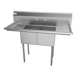 Koolmore 14x16x11 Stainless Steel Kitchen Prep & Utility Sink in Silver