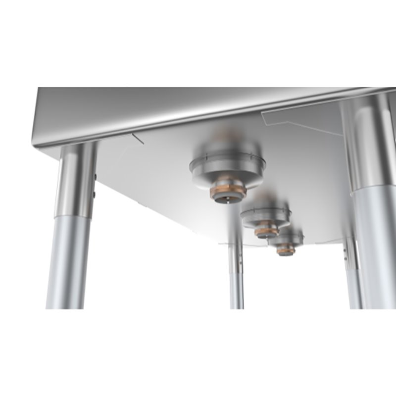 Koolmore 10x14x10 NSF 3-Compartment Stainless Steel Kitchen Sink in Silver