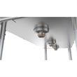 Koolmore 12x16x10 3-Compartment Stainless Steel Kitchen Sink in Silver