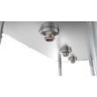 Koolmore 12x16x10 Right 3-Compartment Stainless Steel Kitchen Sink in Silver