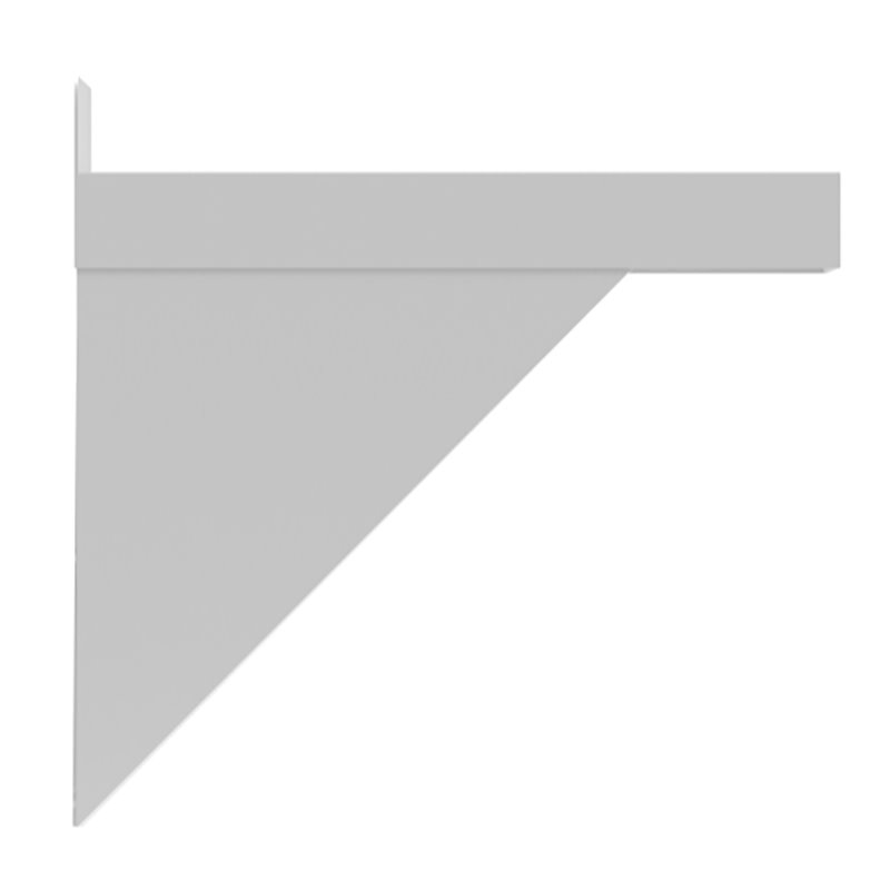 Koolmore 12x36 NSF Stainless Steel Wall Mount Shelf for Kitchen in Silver