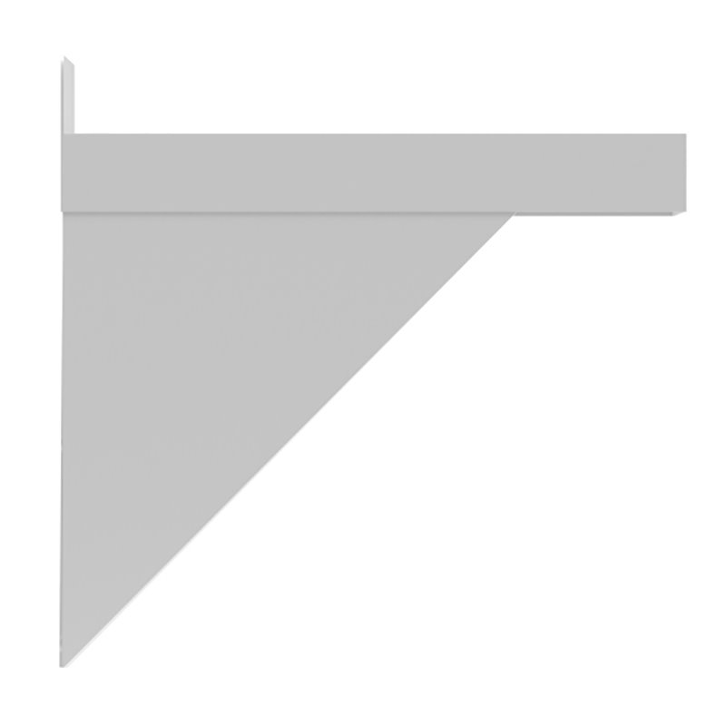 Koolmore 12x48 NSF Stainless Steel Wall Mount Shelf for Kitchen in Silver