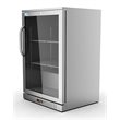 Koolmore 1 Door Stainless Steel Back Bar Cooler Refrigerator in Silver
