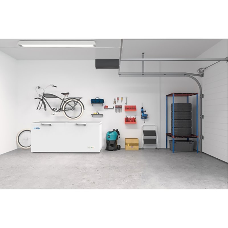 Koolmore SCF-20C Metal Deep Chest Freezer with Two Wire Baskets in White