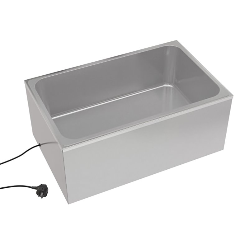 Koolmore CFW-1T Bain Marie Countertop Stainless Steel Food Warmer in Silver