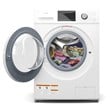2.7 cu. ft. Stackable Front Load Compact Washing Machine in White.