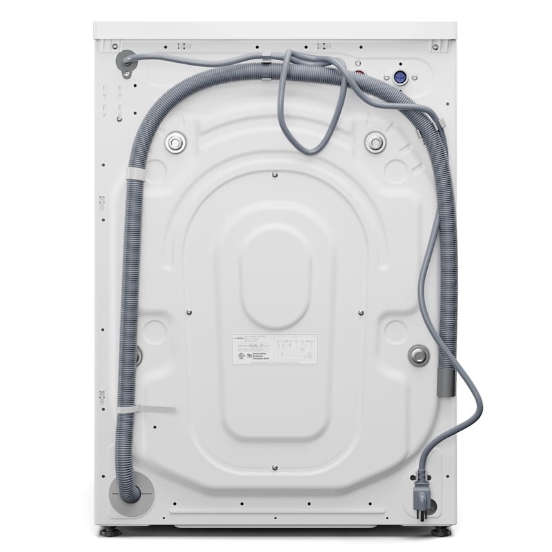 2.7 cu. ft. Stackable Front Load Compact Washing Machine in White.