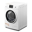 2.7 cu. ft. Stackable Front Load Compact Washing Machine in White.