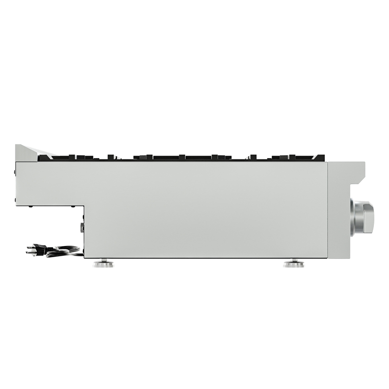 48 in Gas Range-Top with 8 Sealed Italian Burners and Stainless-Steel Knobs.