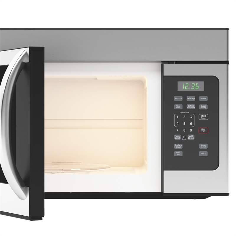 KoolMore 1.6 cu. ft. Over the Range Stainless Steel Microwave.