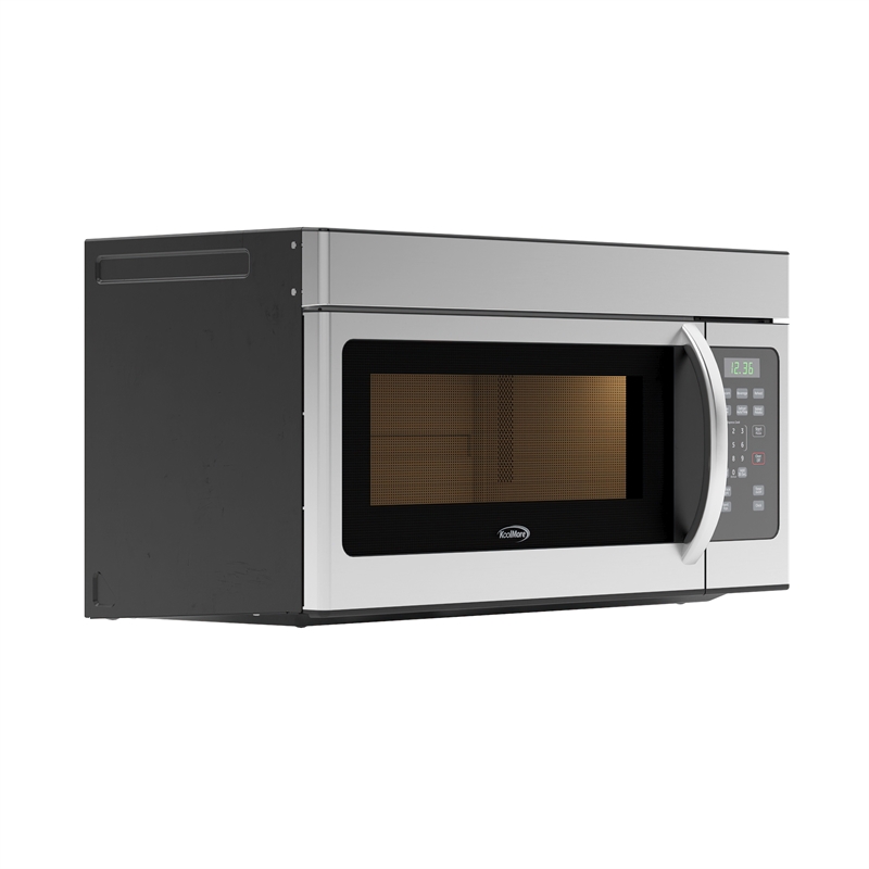 KoolMore 1.6 cu. ft. Over the Range Stainless Steel Microwave.