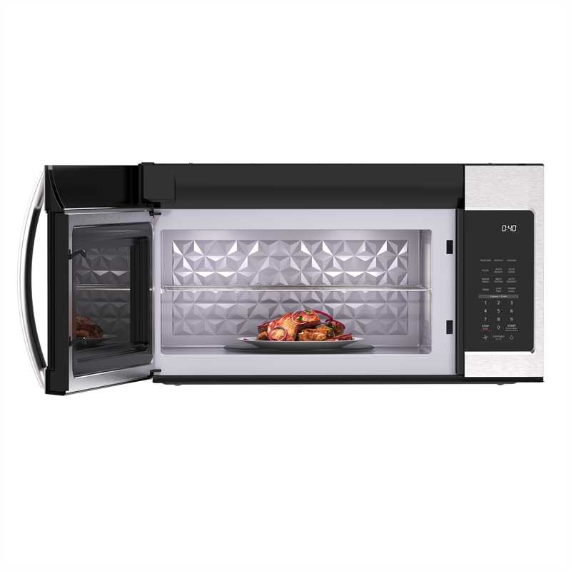 1.9 cu. ft. Over the Range Stainless Steel Microwave.