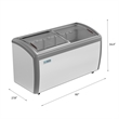 KoolMore 60 in. Display Ice Cream Freezer - 16 cu ft.