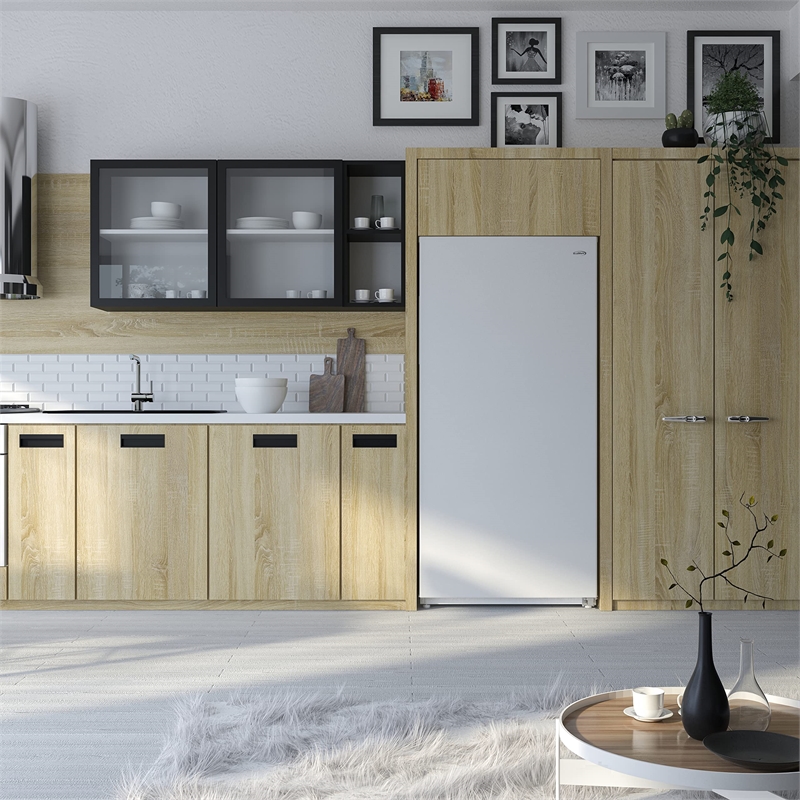 KoolMore 17 Cu. Ft Upright Freezer in White.