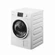 4.4 cu. ft. Large Capacity Stackable Ventless Front Load Dryer in White - 240V.