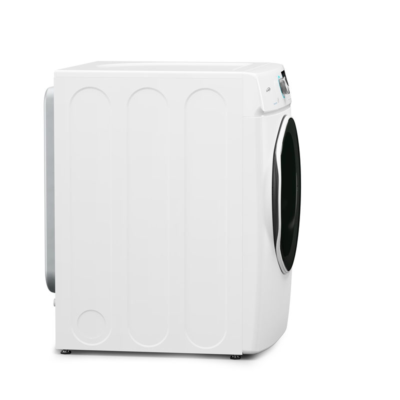 8 cu. ft. Large Stackable Vented Electric Front Load Dryer in White - 240V.