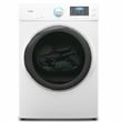 8 cu. ft. Large Stackable Vented Electric Front Load Dryer in White - 240V.