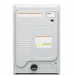 8 cu. ft. Large Stackable Vented Electric Front Load Dryer in White - 240V.