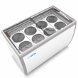 KoolMore 50 in. 8 Tub Ice Cream Dipping Cabinet Freezer - 13 cu. ft.