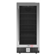 KoolMore 15 in. Stainless Steel Glass-Door Built-In Beverage Cooler - 3 cu. ft.