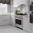 KoolMore 36 in. 5 Burner Freestanding Dual Fuel Range