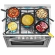 KoolMore 36 in. 5 Burner Freestanding Dual Fuel Range