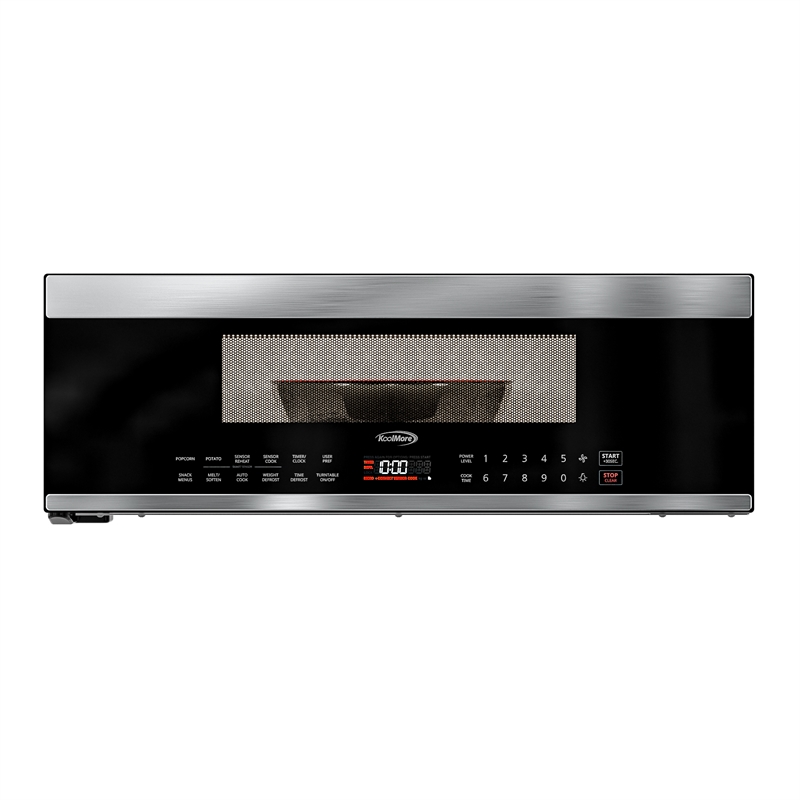 30 in. Over the Range Low Profile Microwave in Stainless-Steel 1.2 cu. ft.