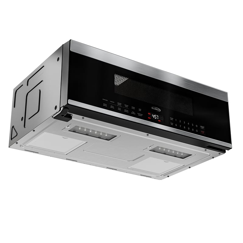 30 in. Over the Range Low Profile Microwave in Stainless-Steel 1.2 cu. ft.
