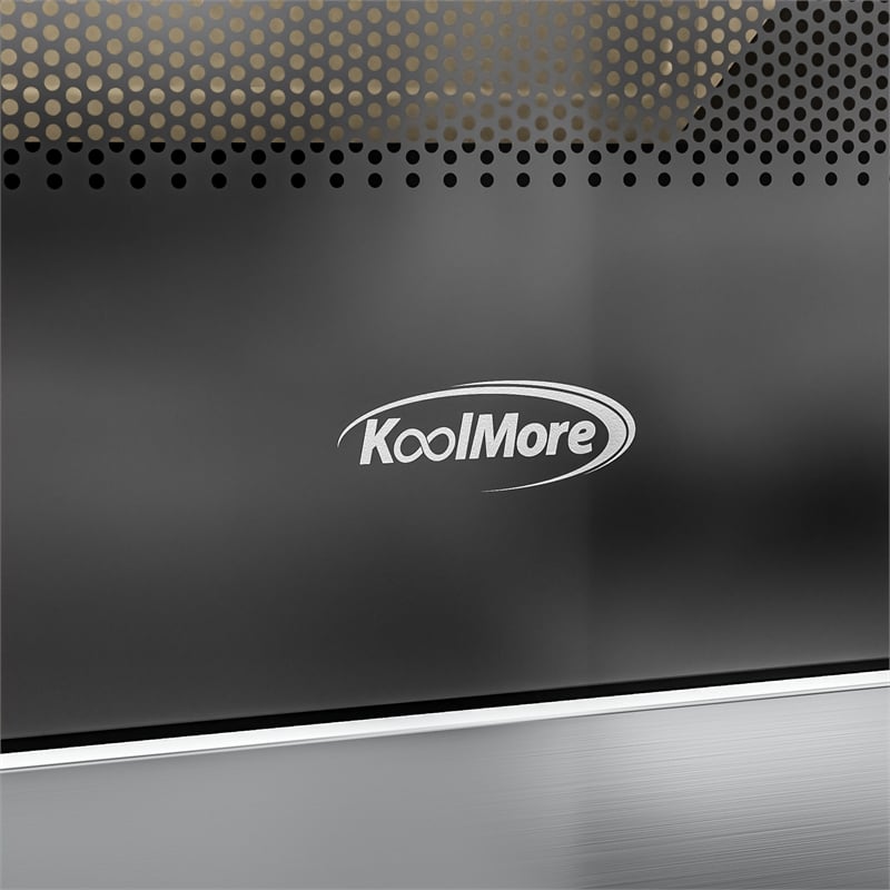 KoolMore 24 in. Built In Stainless-Steel Microwave Drawer with Oven 1.2 Cu. Ft.