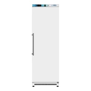 12 Cu ft Commercial Reach in Freezer in White Manual Defrost