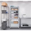 21 Cu Ft Commercial Freezer with Glass Door in White - Manual Defrost