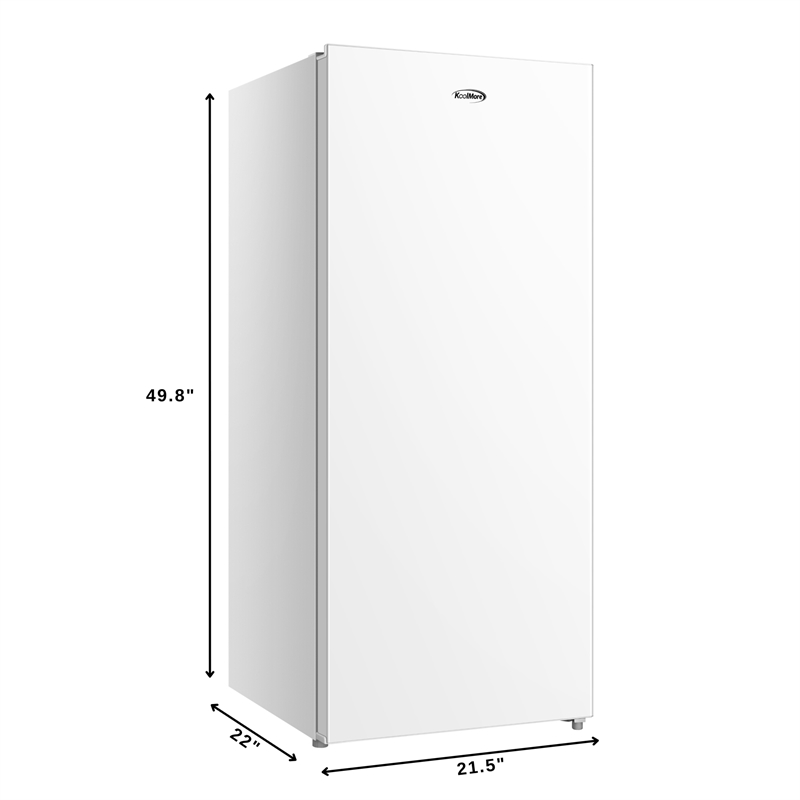 7 cu ft Garage Ready Convertible Upright Freezer/Refrigerator in White