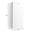7 cu ft Garage Ready Convertible Upright Freezer/Refrigerator in White