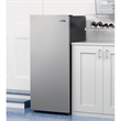 7 Cu Ft Garage Ready Convertible Upright Freezer/Refrigerator in Silver